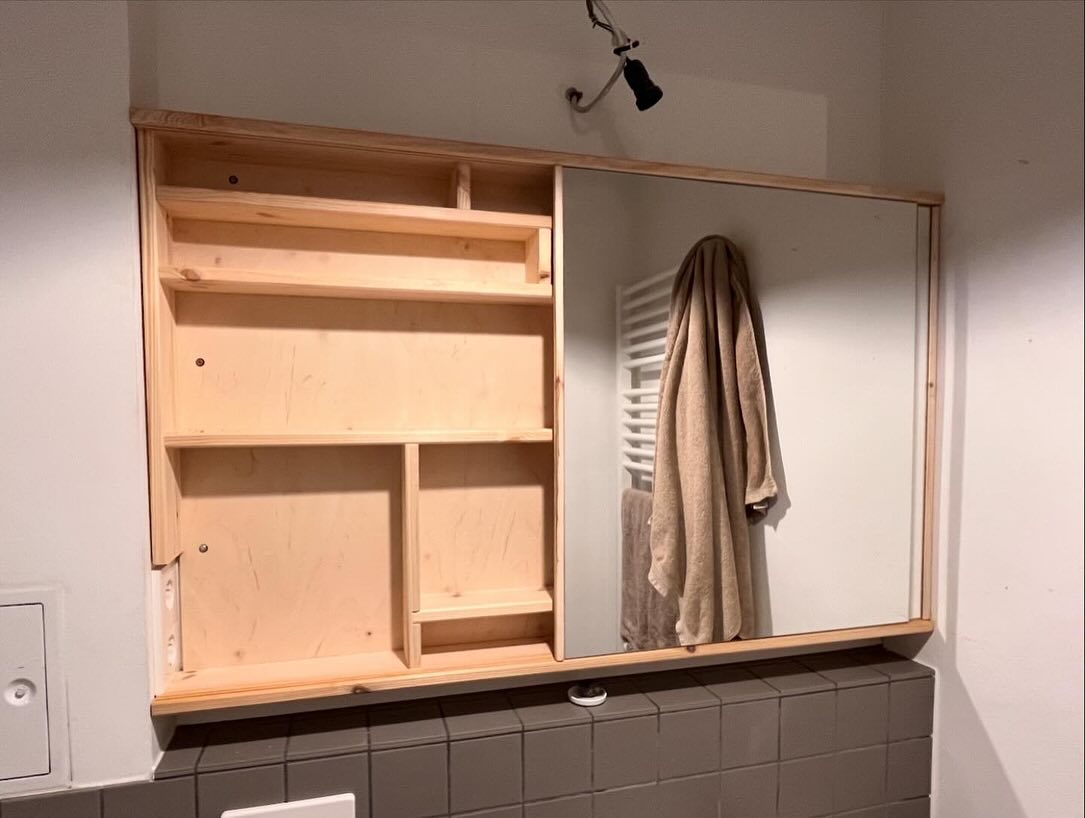 Mirrored Bathroom Cabinet
