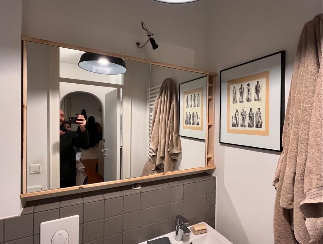 Mirrored Bathroom Cabinet