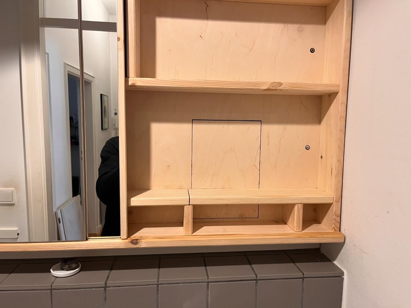 Mirrored Bathroom Cabinet