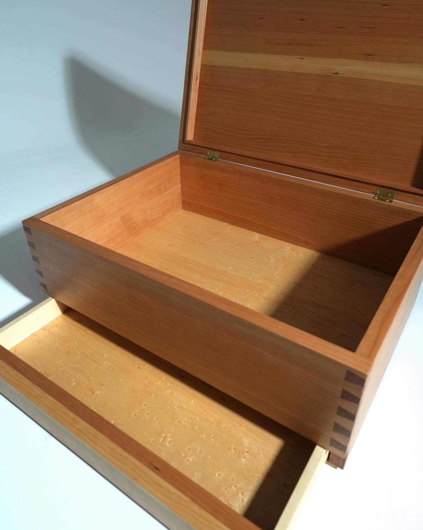 Dovetailed Cherry Tool Chest