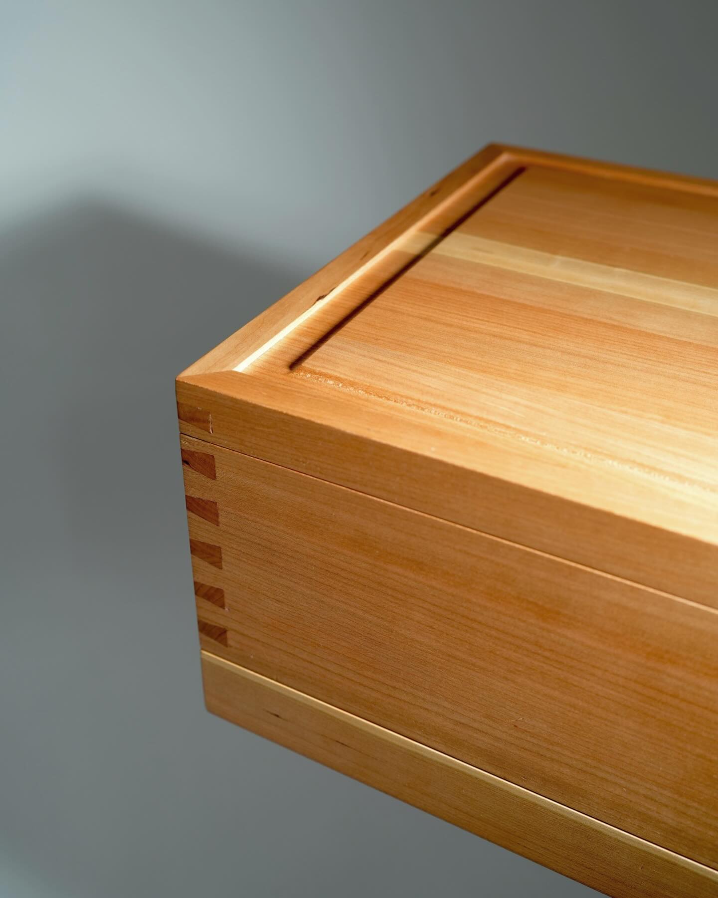 Dovetailed Cherry Tool Chest