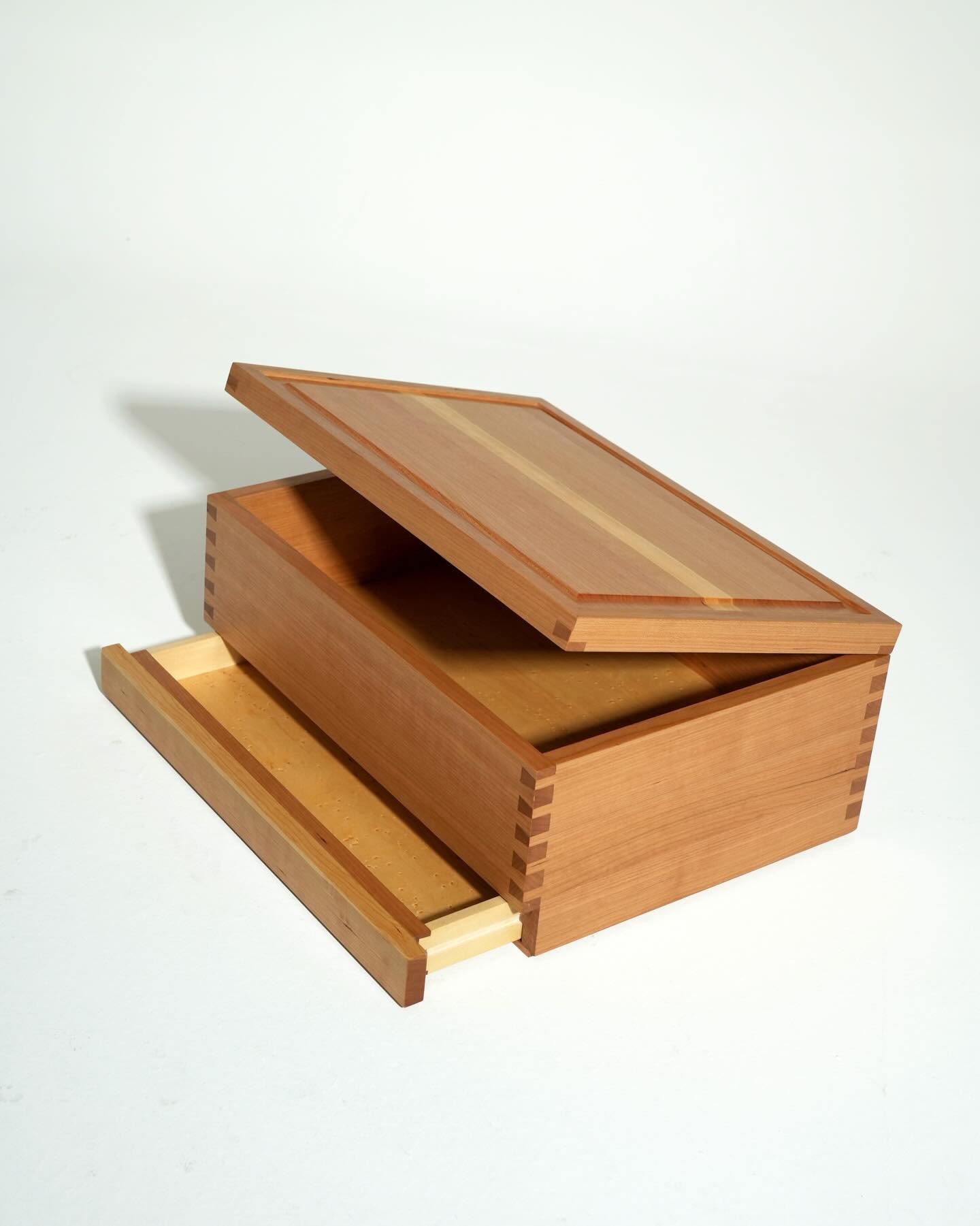 Dovetailed Cherry Tool Chest