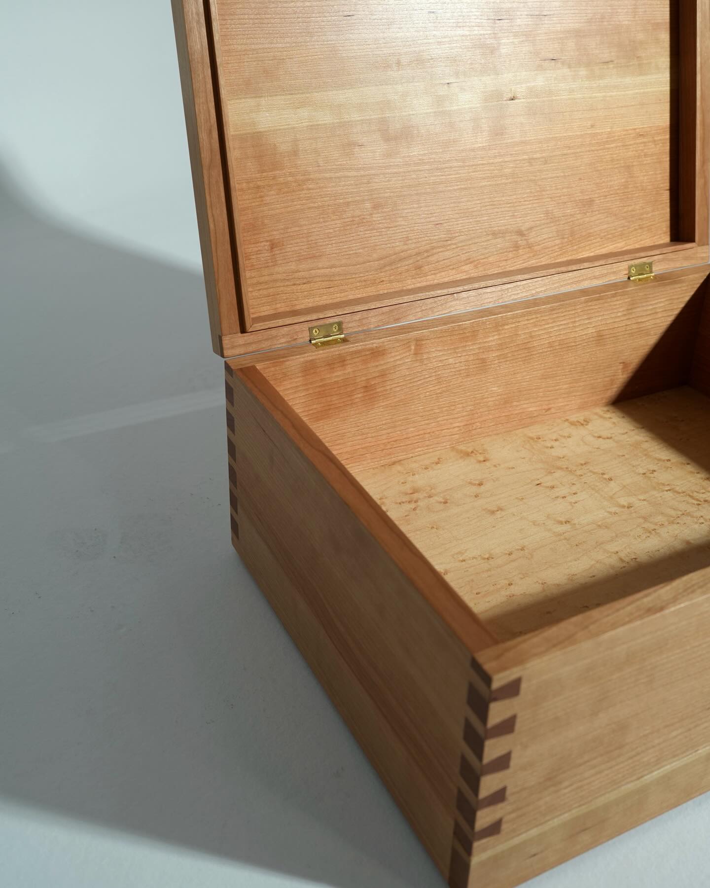 Dovetailed Cherry Tool Chest