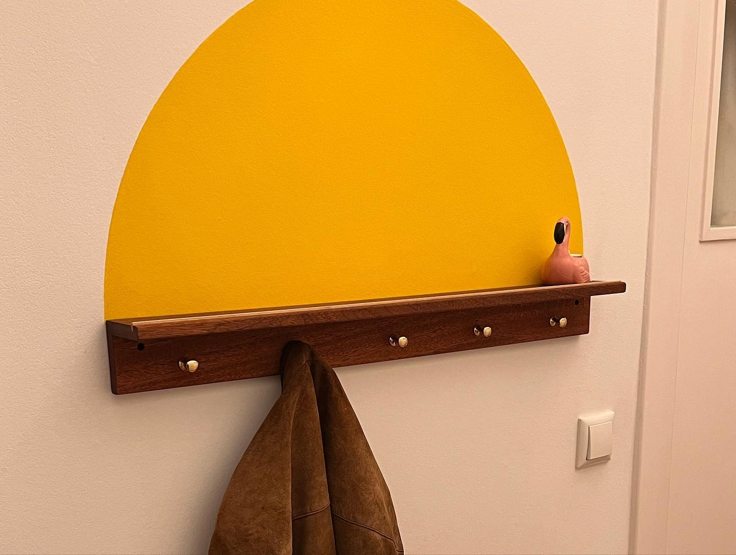 Wall-Mounted Clothes Rack