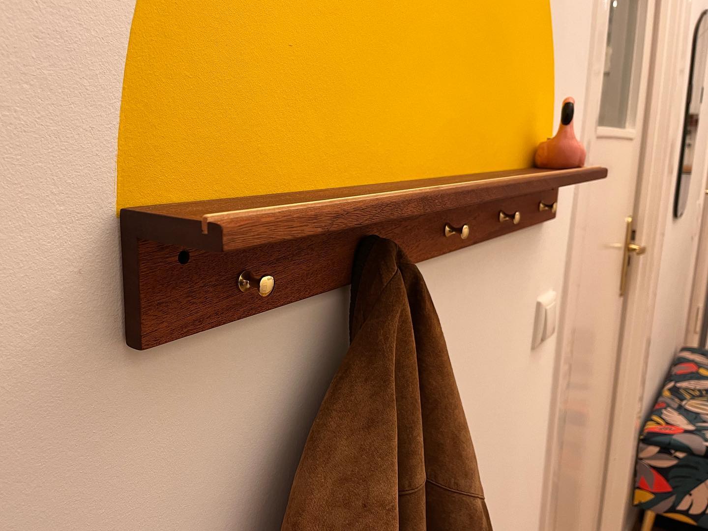 Wall-Mounted Clothes Rack