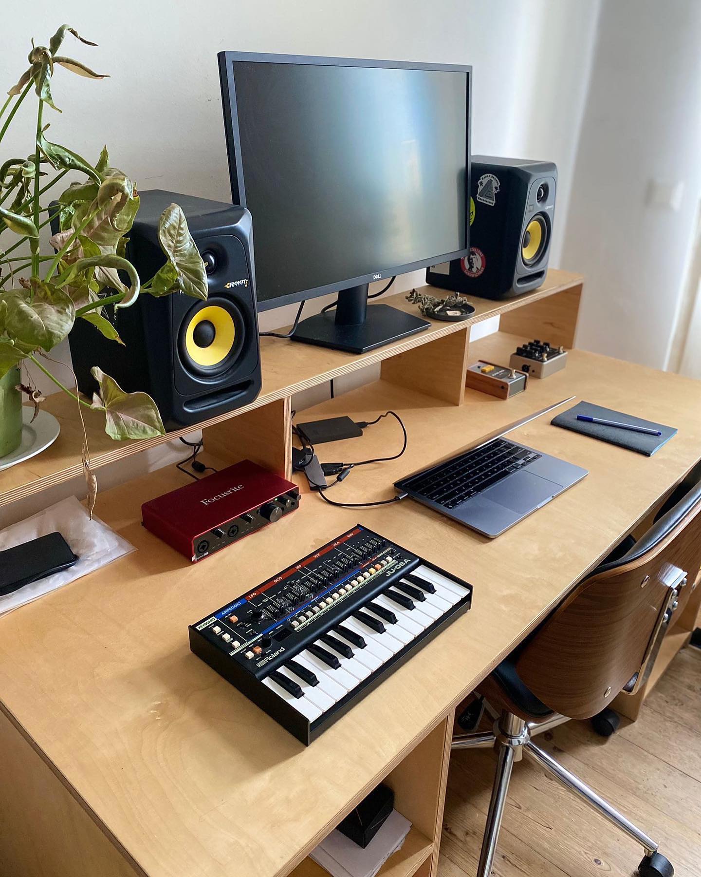 Plywood Studio Desk