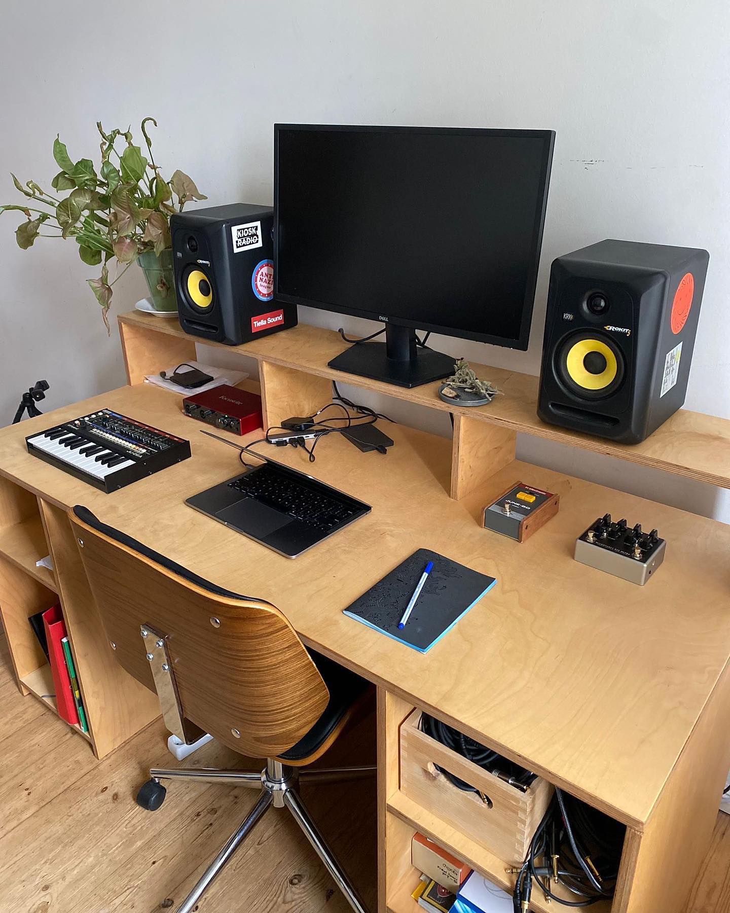 Plywood Studio Desk