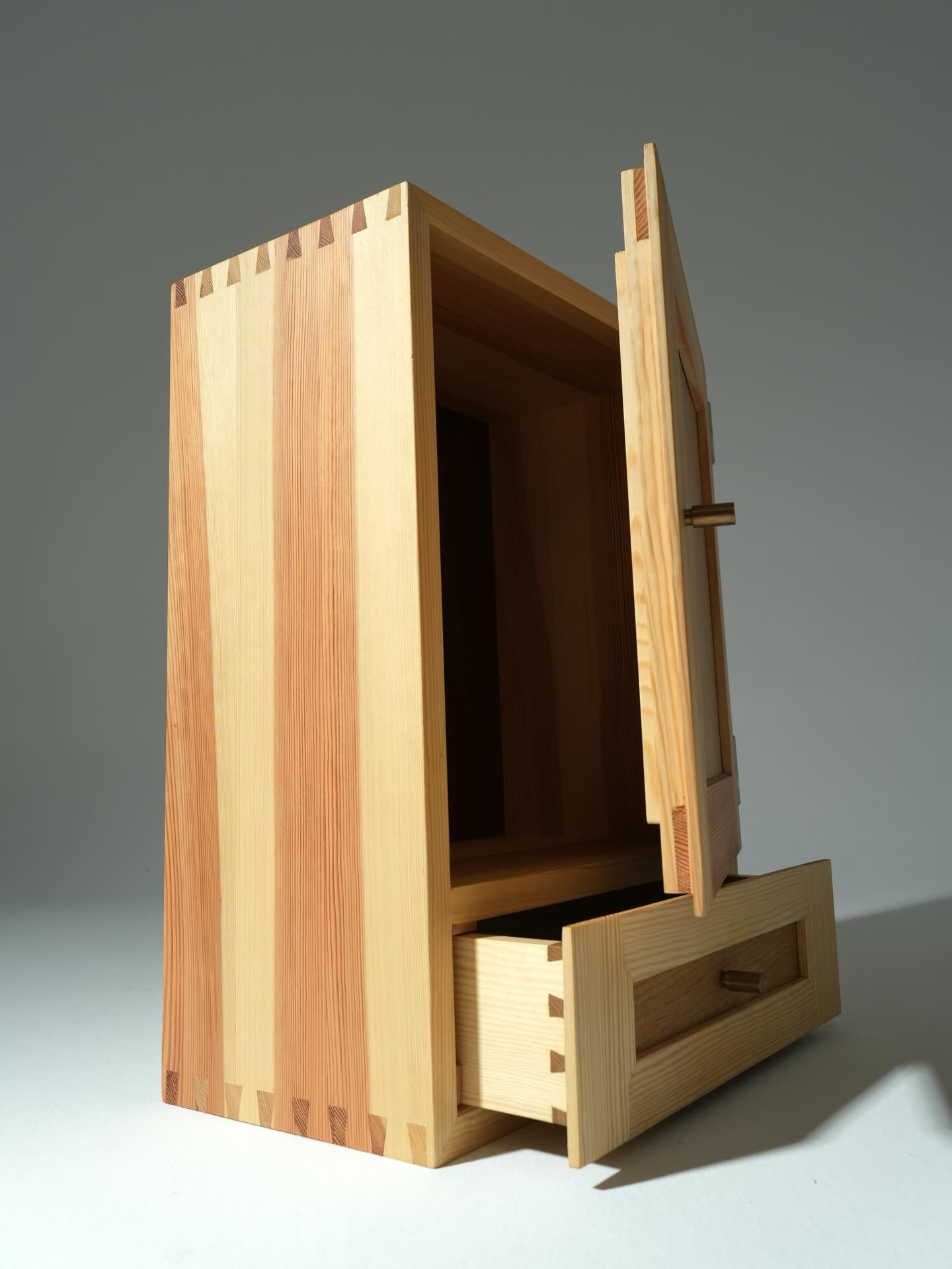 Pine Wall Cabinet