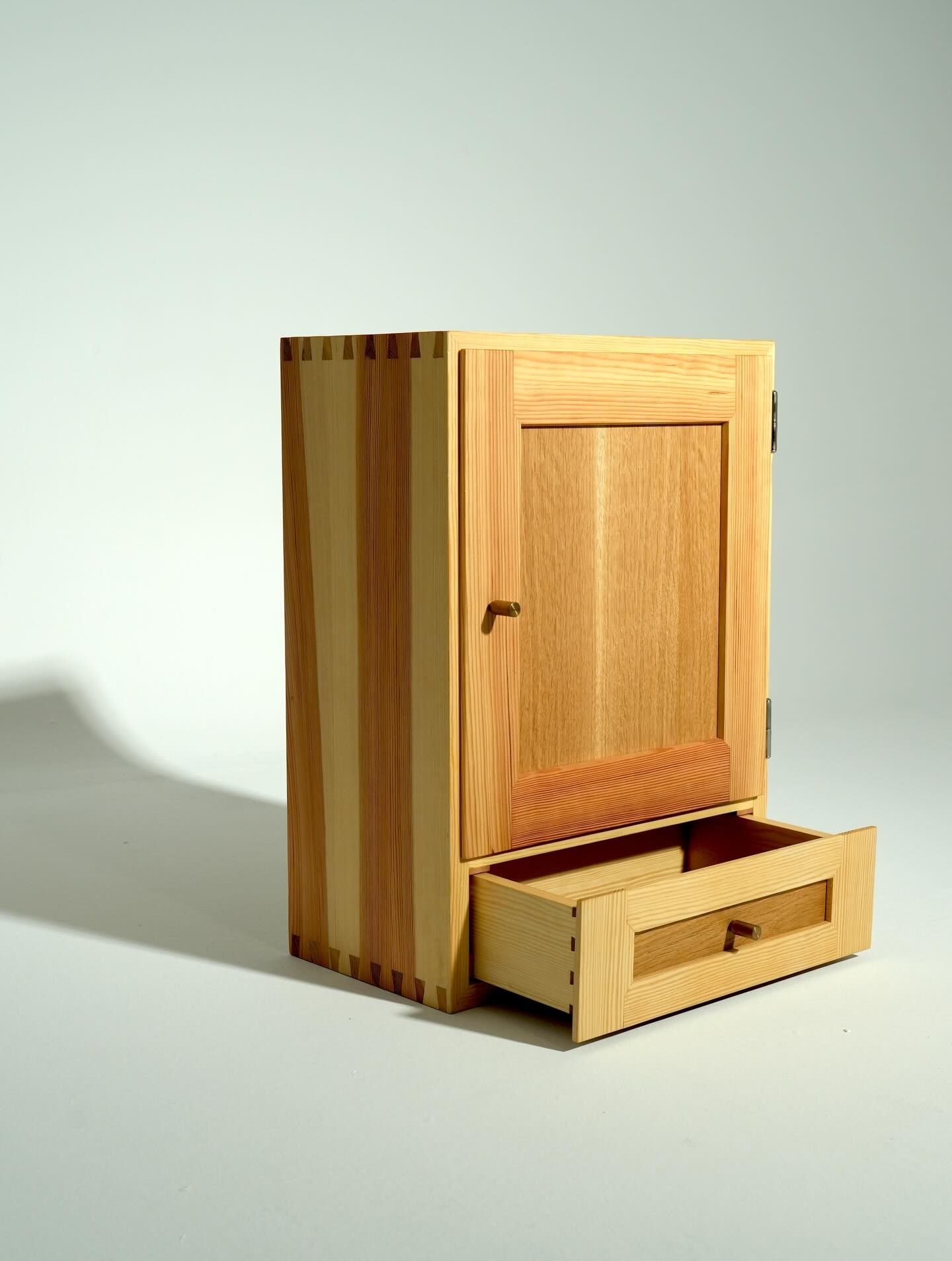 Pine Wall Cabinet