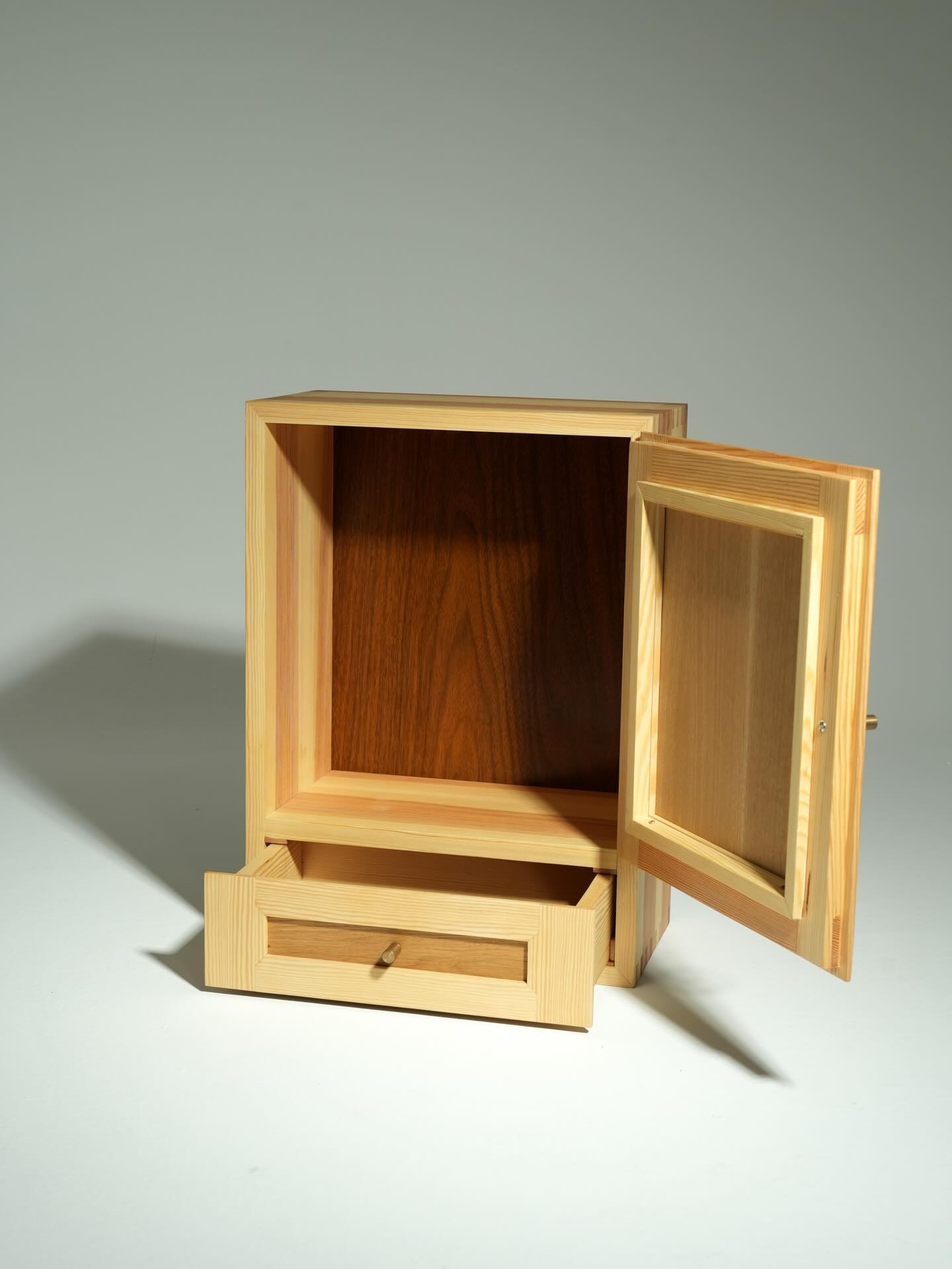 Pine Wall Cabinet