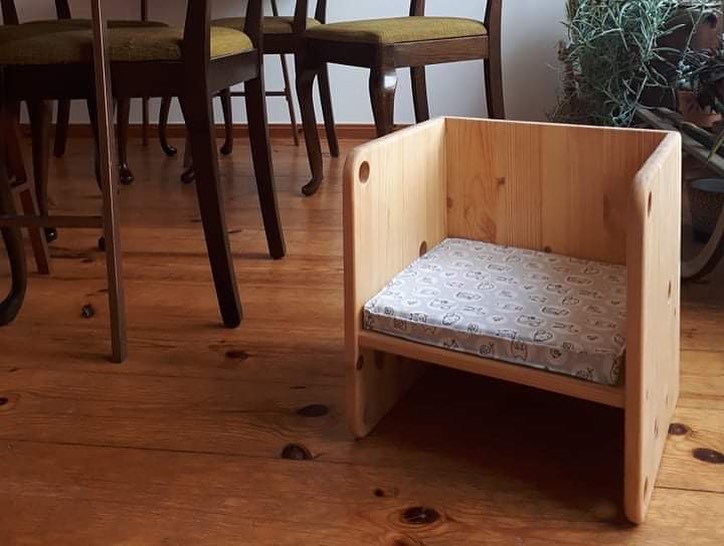 Pine Montessori Chair