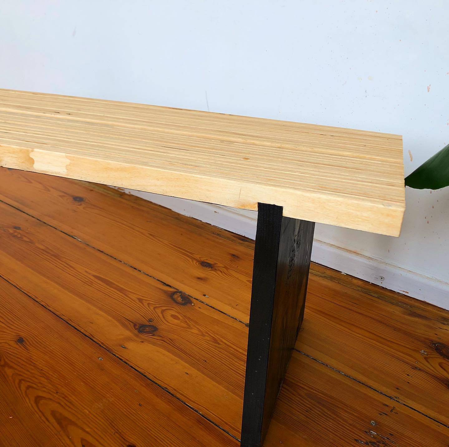 Slatted Bench