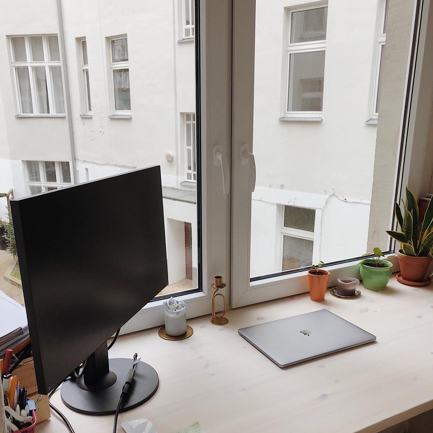 Built-In Window Desk