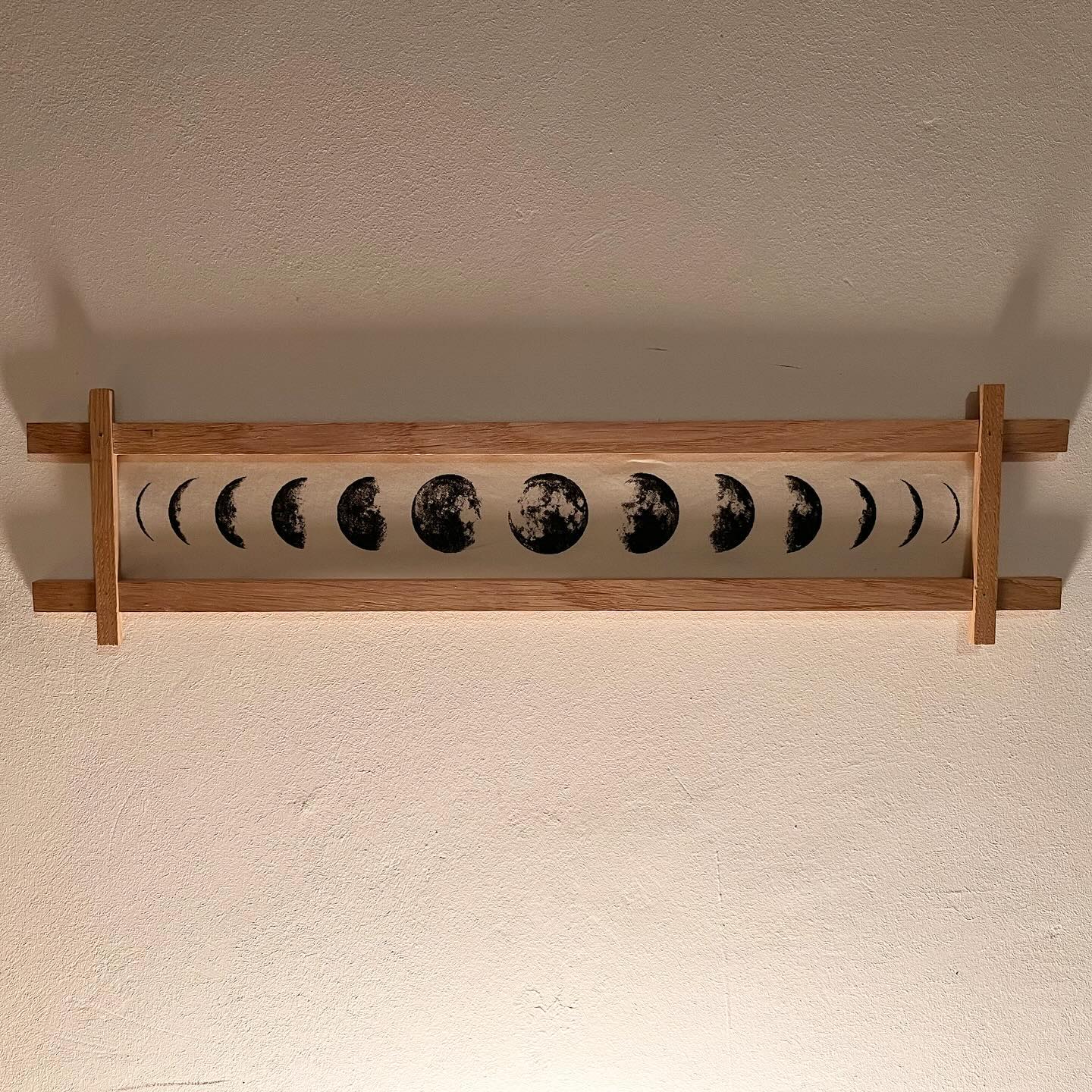 Oak Frame, Fabric Mount