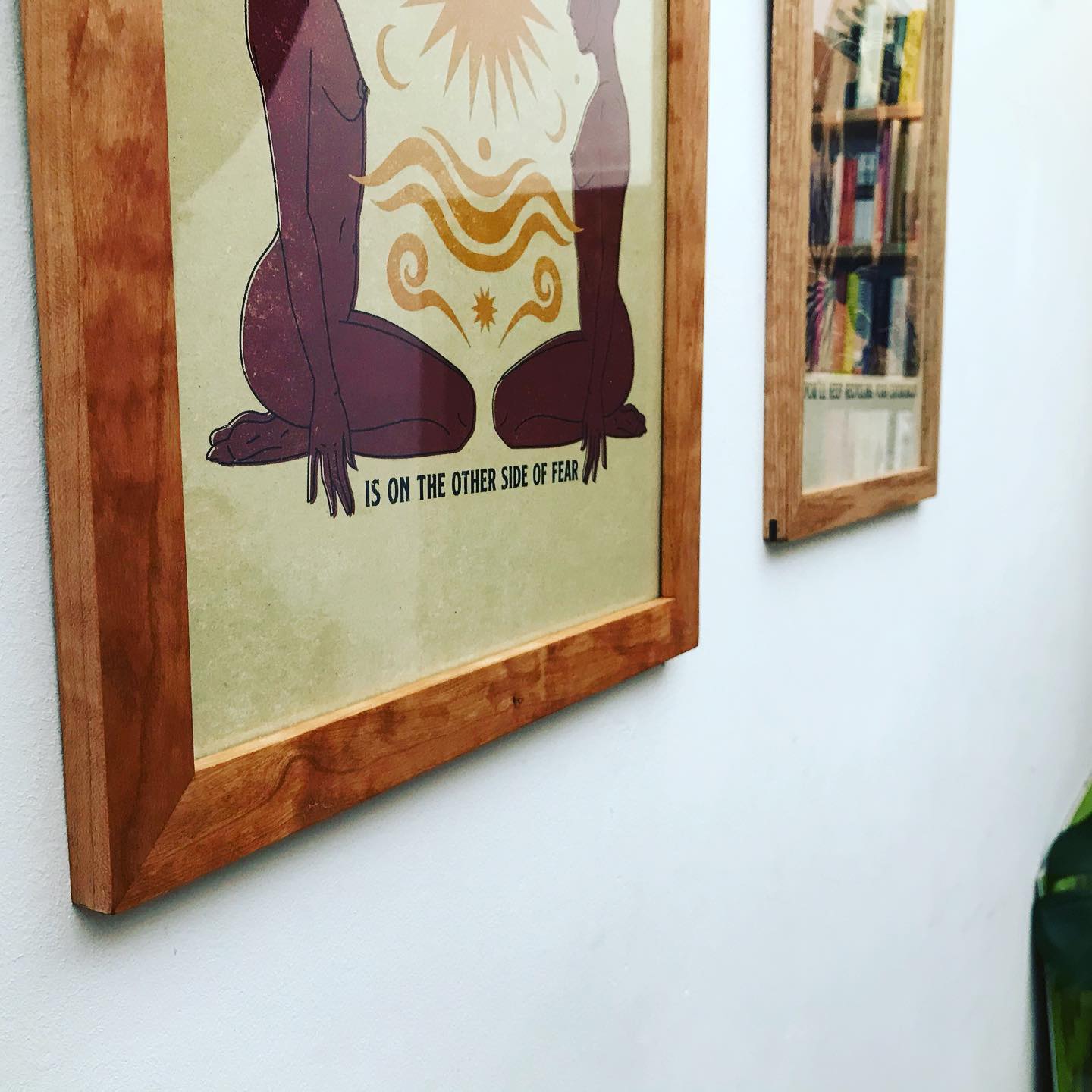 Oak & Cherry Frame