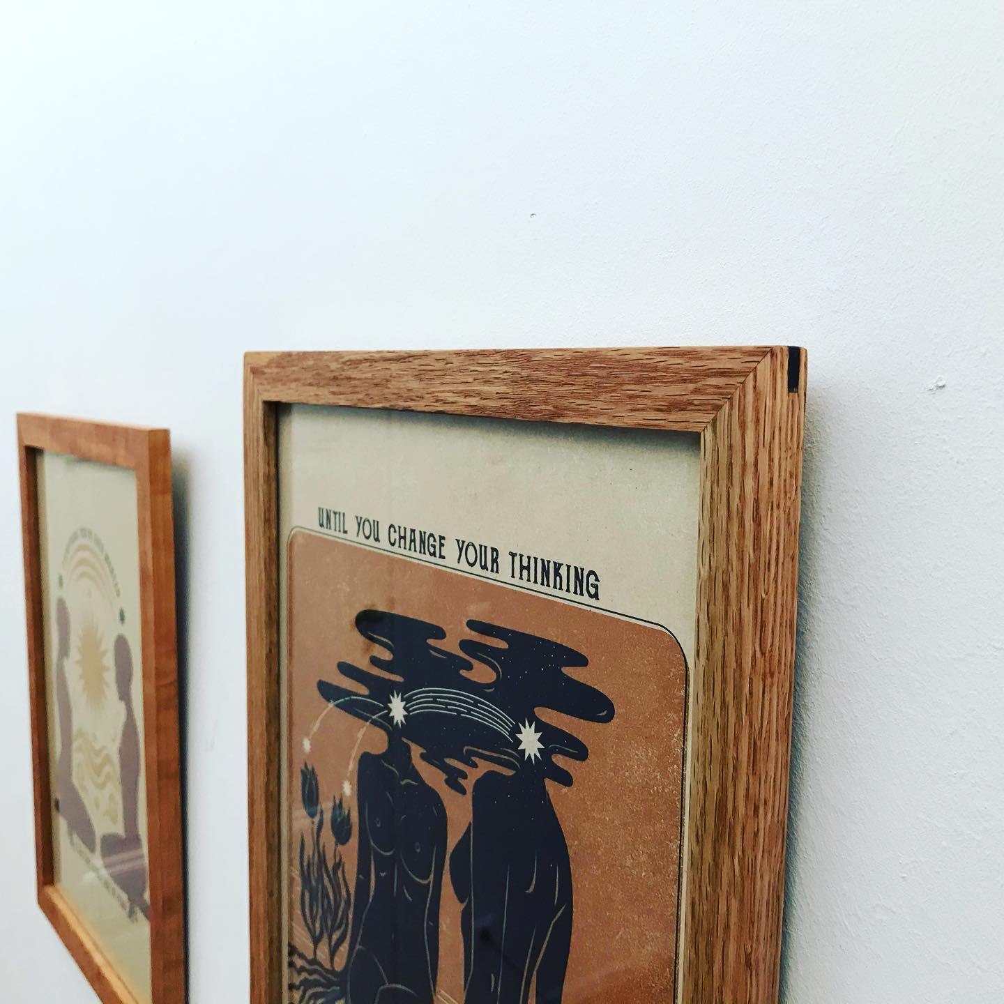 Oak & Cherry Frame