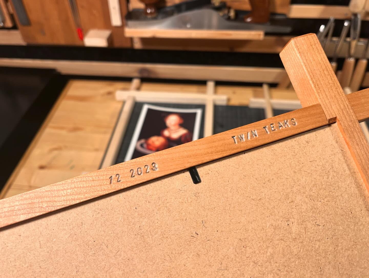 Cherry Picture Frame