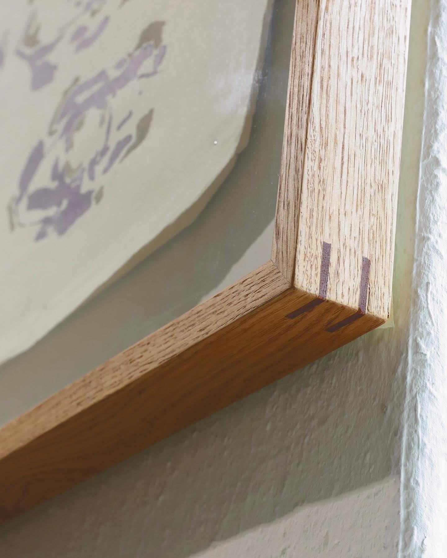 Splined Oak Print Frame