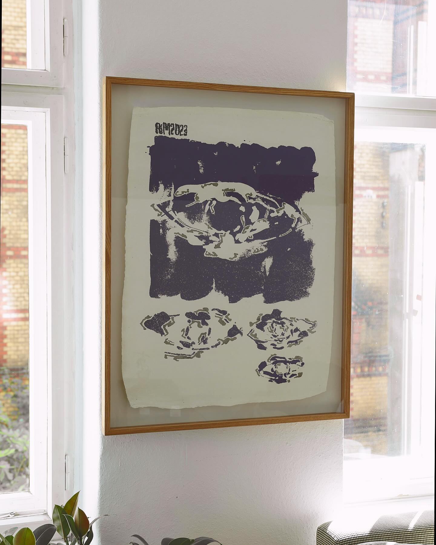 Splined Oak Print Frame