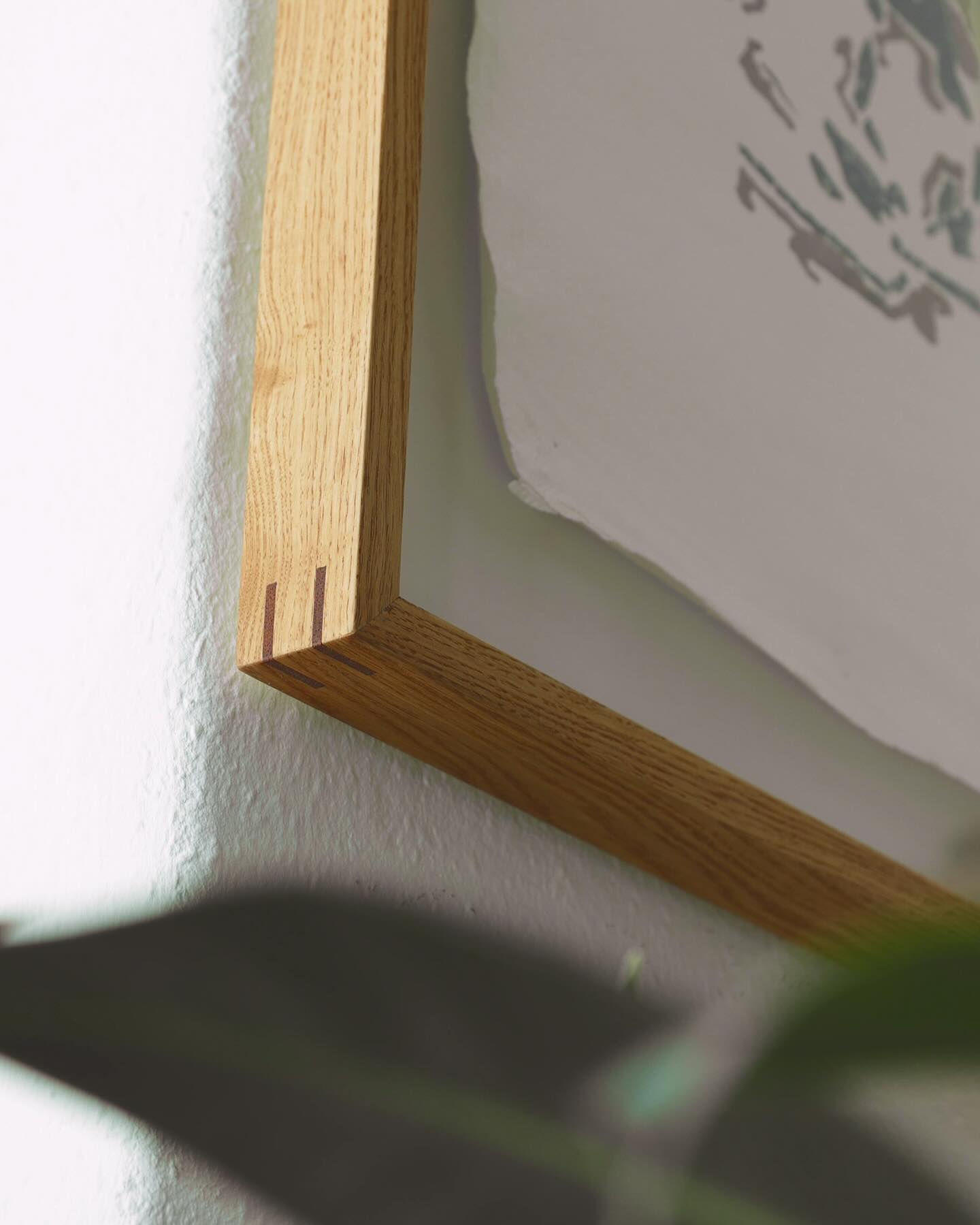 Splined Oak Print Frame
