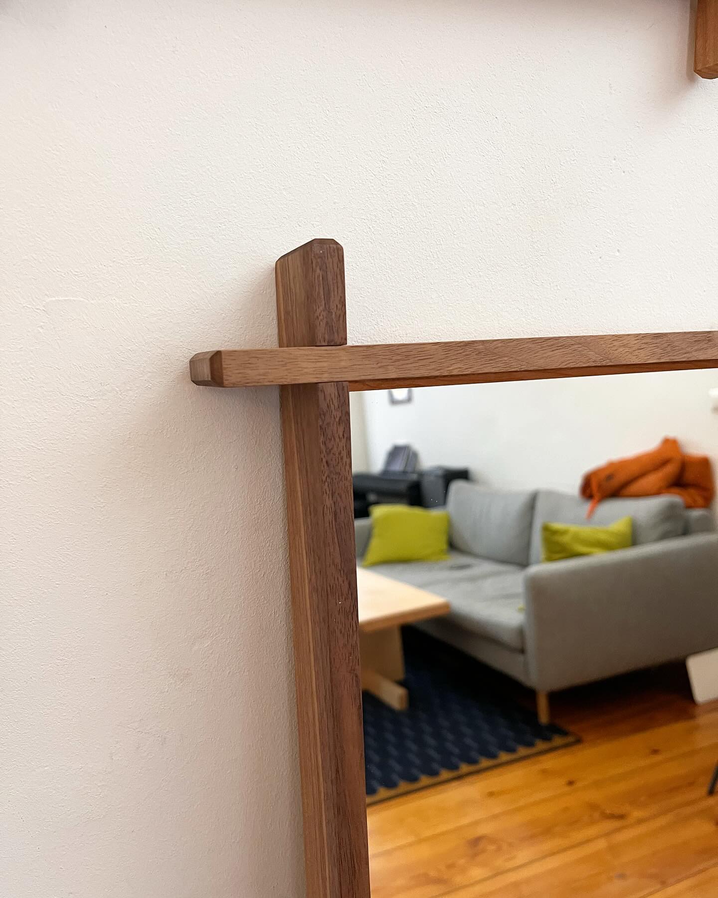 Walnut Mirror Frame