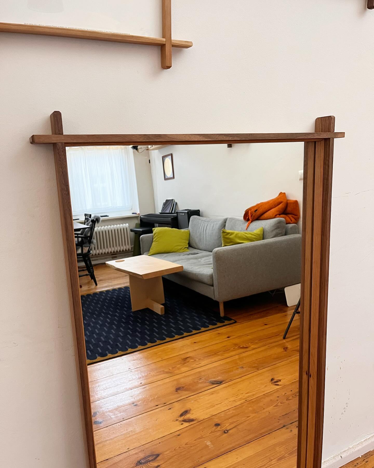 Walnut Mirror Frame