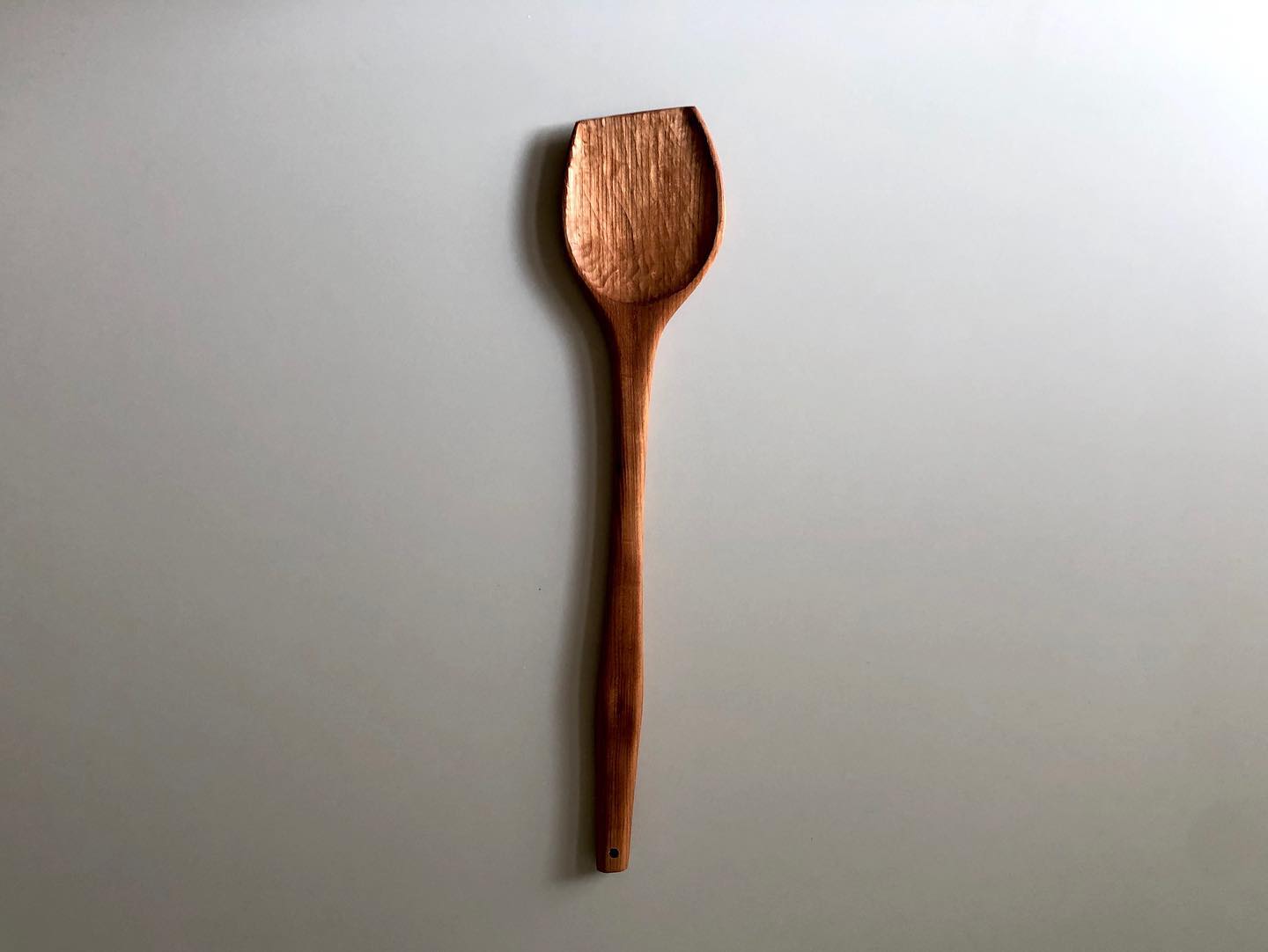 Hand-Carved Cherry Spoon