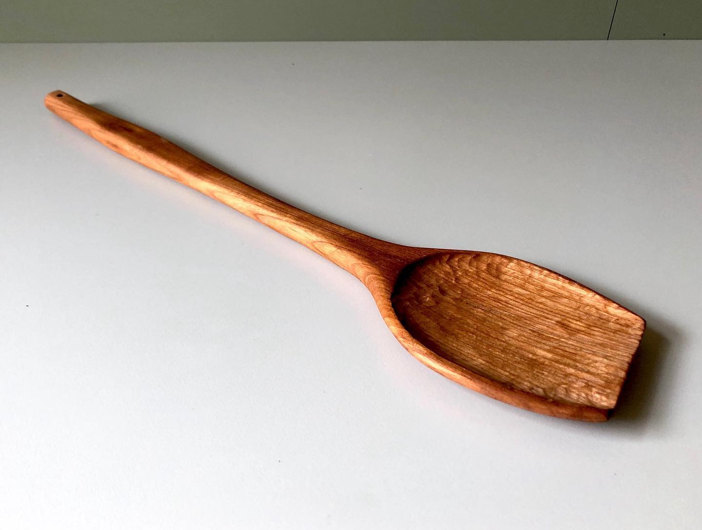 Hand-Carved Cherry Spoon