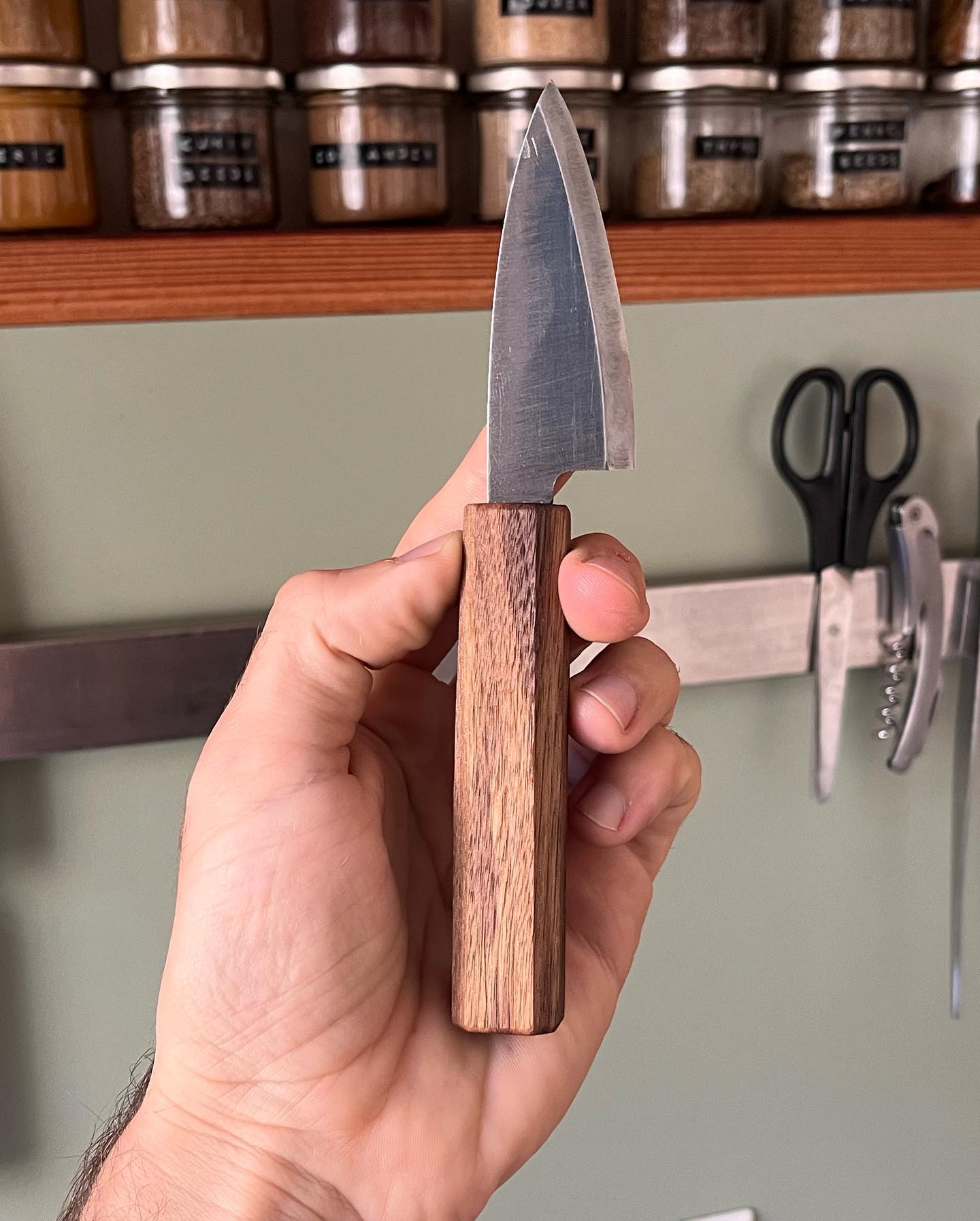 Oak-Handled Japanese Knife II
