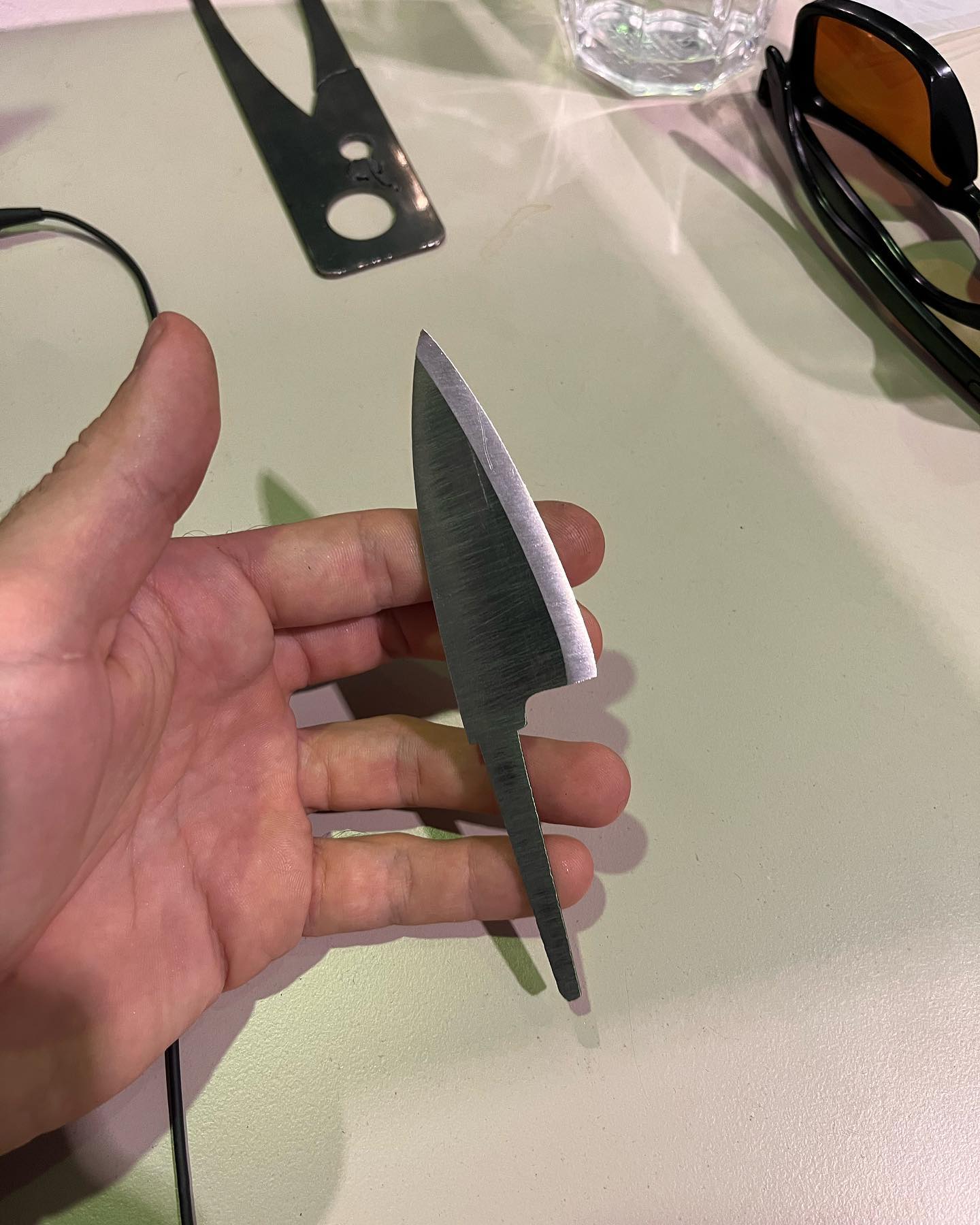 Oak-Handled Japanese Knife II