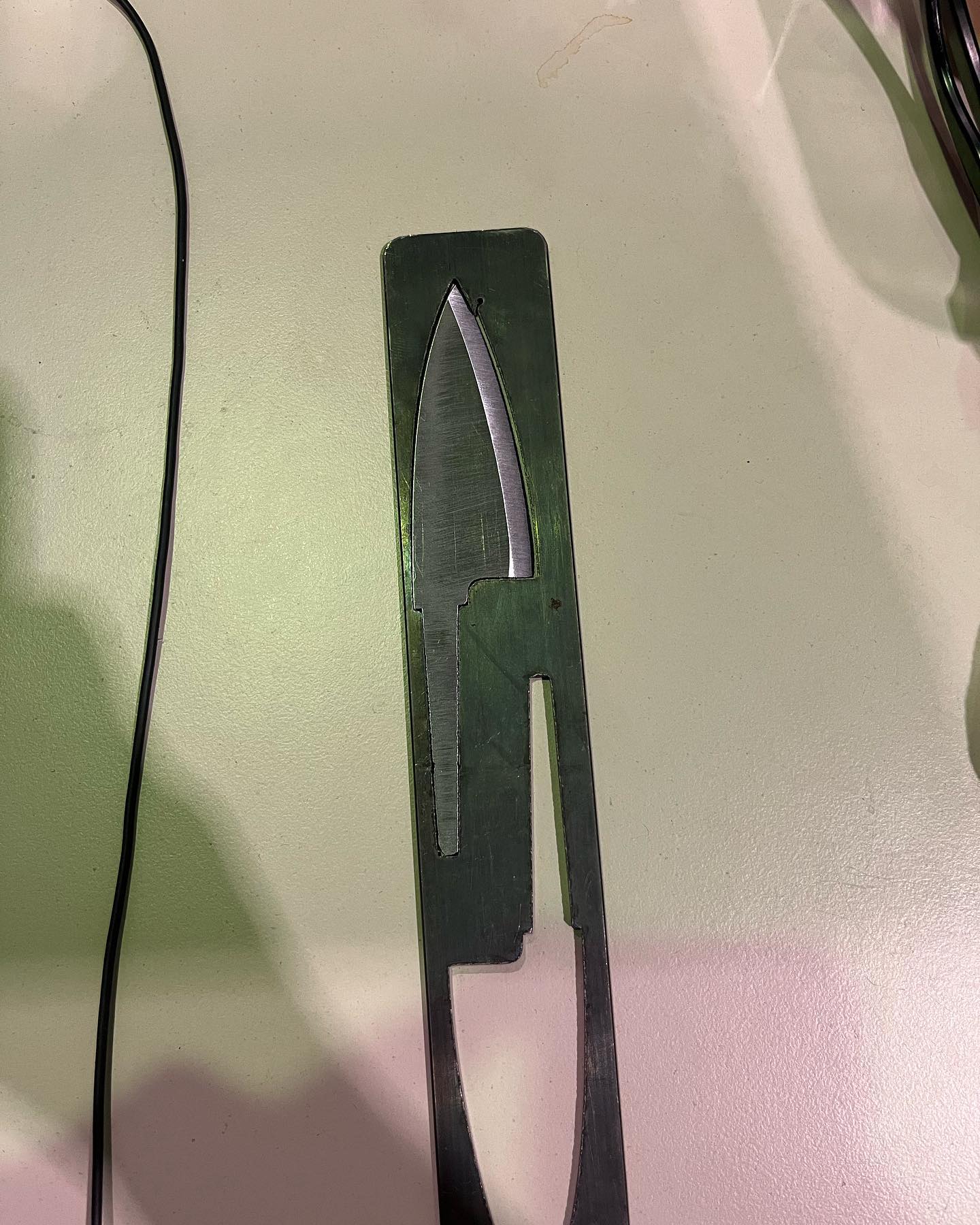 Oak-Handled Japanese Knife II