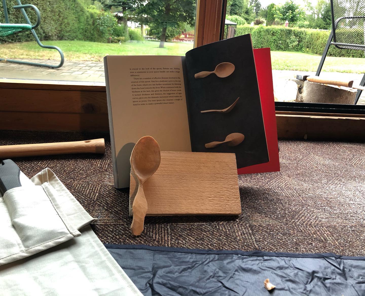 Carved Wooden Spoon